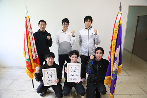 男子コース総合優勝 長門市役所