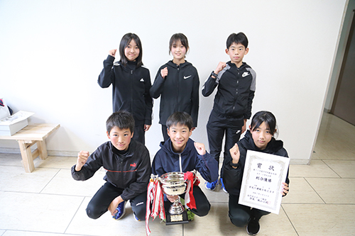 女子・小学生コース総合優勝 仙崎RCみすゞA