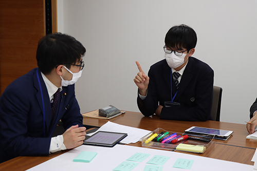 積極艇に生徒から意見が出された