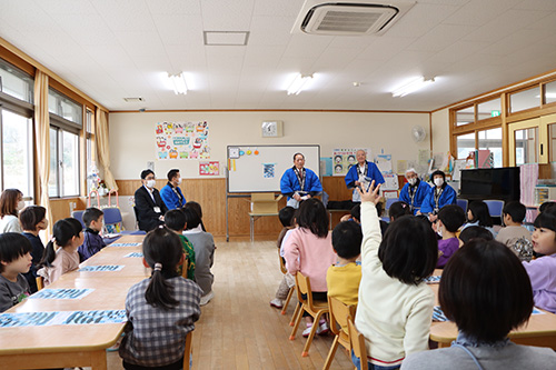 長門大津くじら食文化を継承する会の新谷副会長