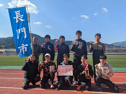 初優勝した長門市チームのみなさん