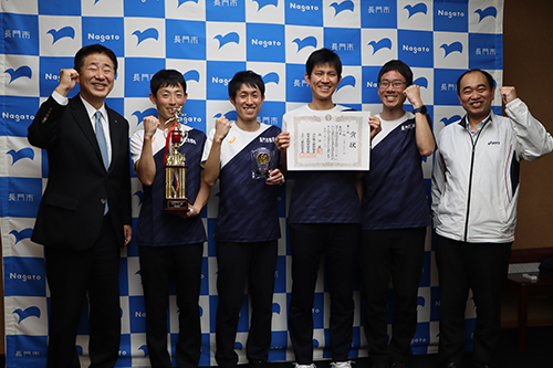 目標には優勝、「駅伝を楽しむ」ことをテーマに走った