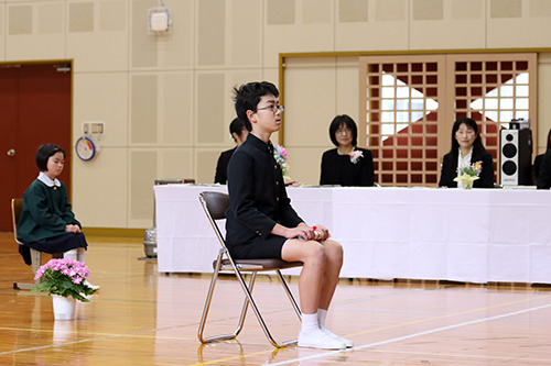 今年度卒業を迎えた神田小学校の卒業生