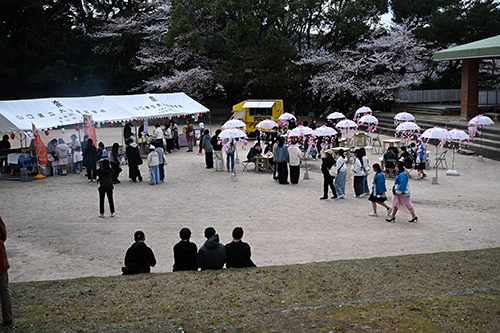 マルシェ会場の様子