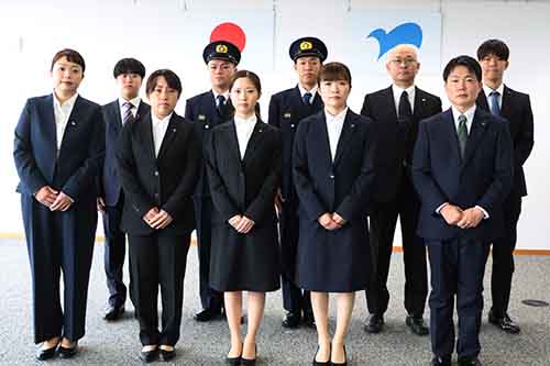 新規採用職員の20人（消防職員2人含む）1
