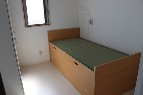 完全個室となった仮眠室