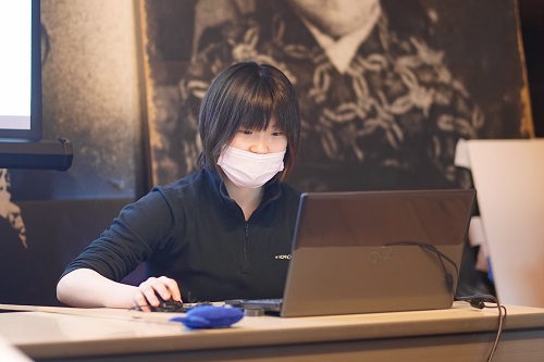 講座を担当した宇野学芸員