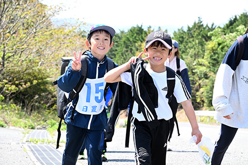 ゴール手前1km地点の様子
