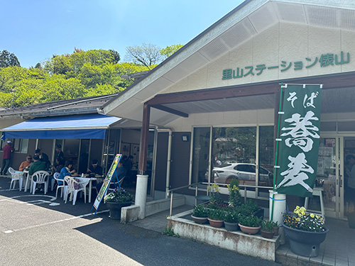地元の皆さんによる「幻のそば屋」が開催