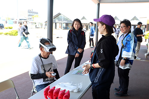 長門市観光地をＶＲで体験