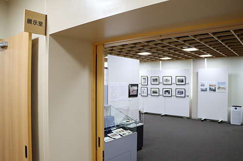 ヒストリアながと2階で展示中