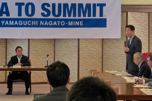 副委員長として出席した江原市長
