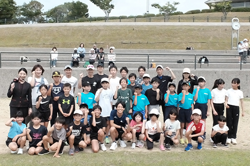 神野大地選手とともに