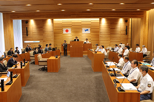 令和7年6月長門市議会定例会が開会