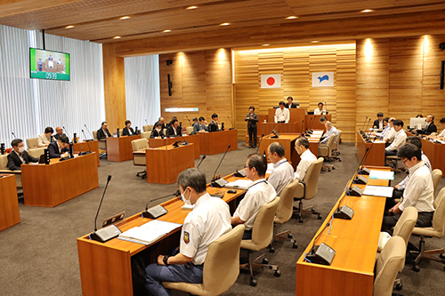 長門市議会定例会の会期は7月4日（金）まで