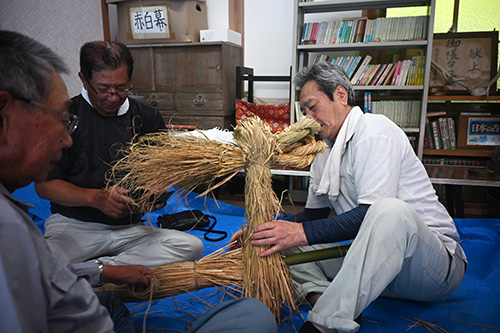 「サバーサマ」作成の様子
