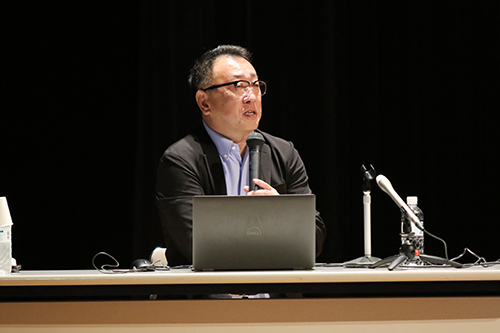 講師を務めた中村一朗さん