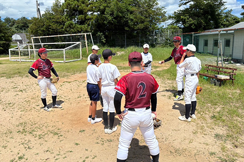 野球クラブのようす