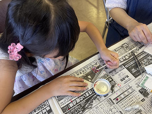 飾りを配置していく