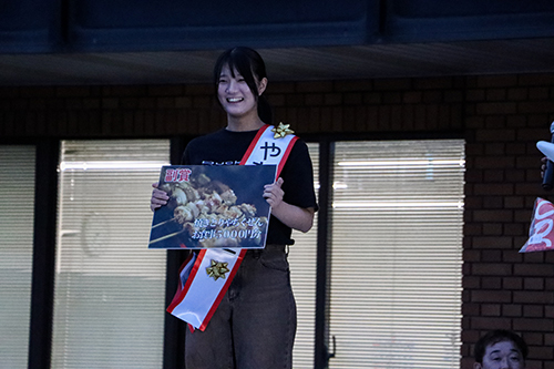 やきとり王に輝いた垣内さん