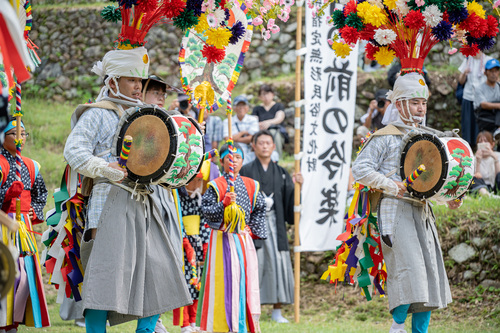 楽踊「月の前の伶楽」