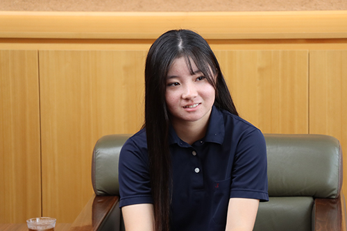 メジャー大会である日本女子オープンゴルフ選手権にアマチュア代表として出場