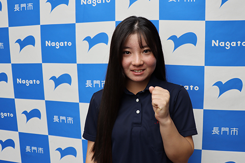 全ての大会、上位を目指して頑張りたいと意気込む小田さん
