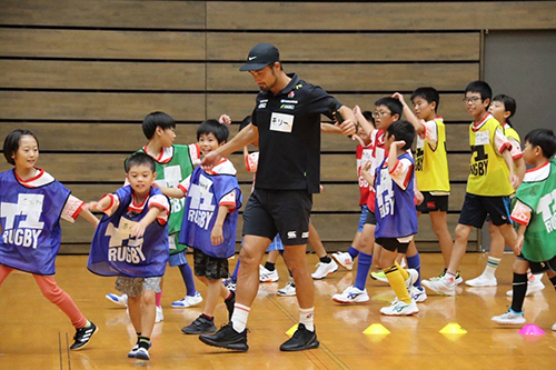 元日本代表の守屋篤さんによる指導