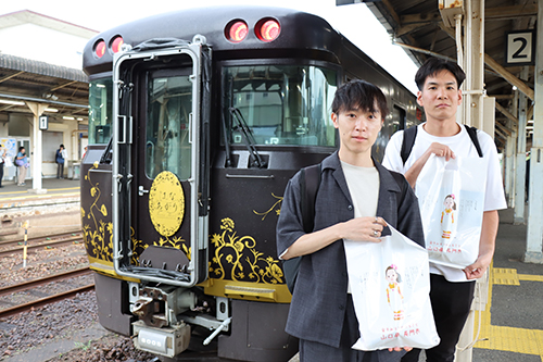 大阪から参加した乗客