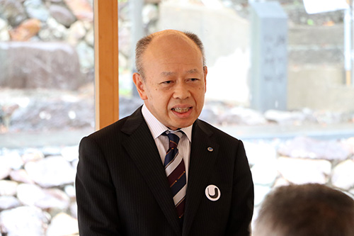 副市長あいさつの様子