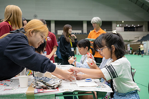 山口大学教育学部ブース