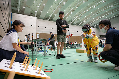 長門市介護人材確保協会ブース