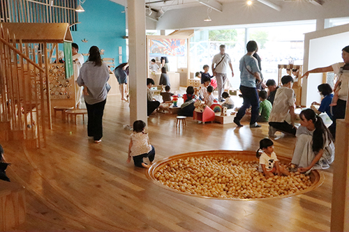 長門おもちゃ美術館も大盛況