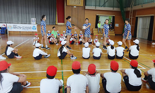 パスの説明を受けた