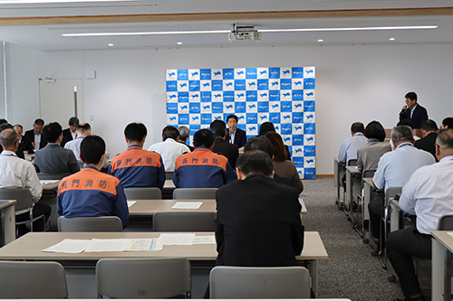 令和8年度長門市予算編成方針説明会が行われた