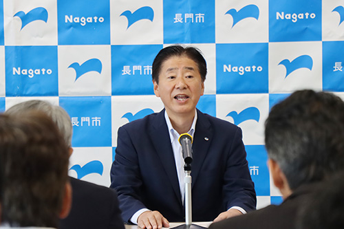 江原市長から訓示