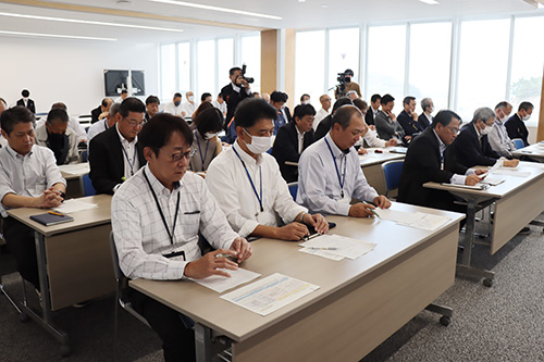 部課長らが出席