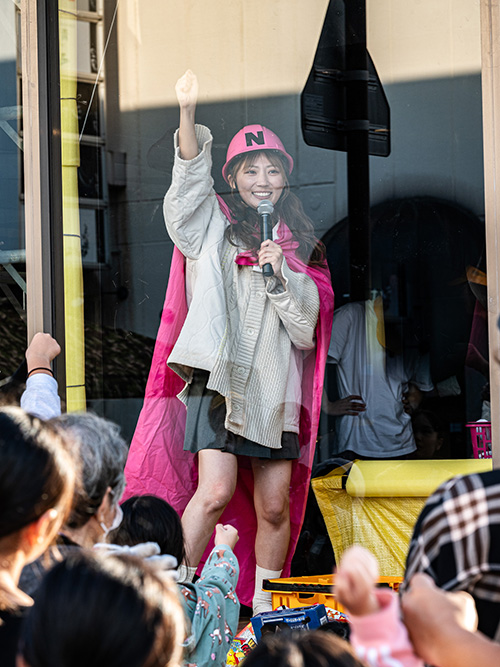 長門市駅周辺SPアンバサダーの兼頭のぞみさん