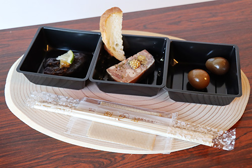 ジビエを使ったガストロプレート