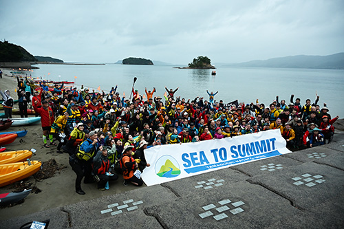 大会開始前の集合写真