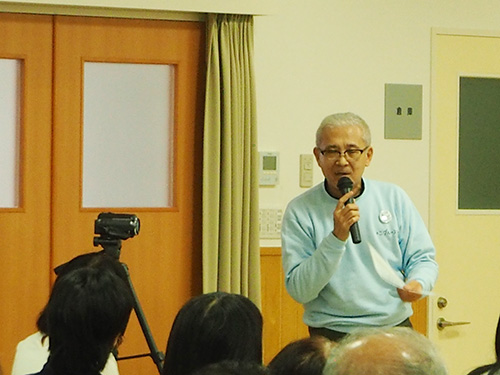前田会長があいさつ
