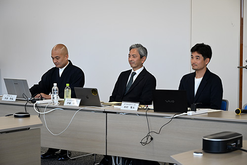 出席者(長門湯本温泉まち株式会社および長門湯守株式会社)