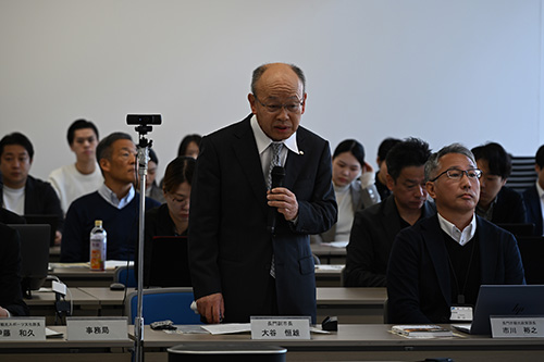 出席者(大谷副市長)