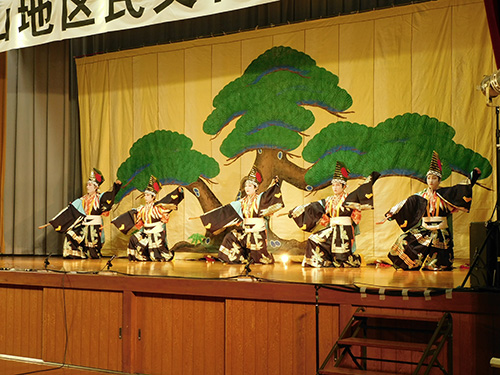 俵山KABUKI倶楽部「寿式五人三番叟」