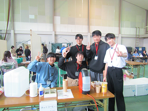 中学生ボランティアの皆さん