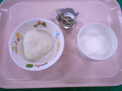 この日提供されたおやつ