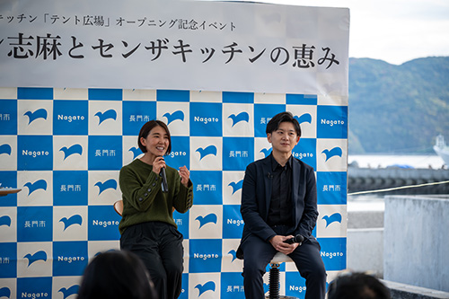 タサン志麻さんと白石迅さんによるトークショー