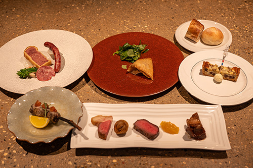 提供された料理