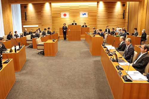 令和7年12月長門市議会定例会が開会