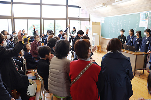 5年生がお米について調べたことを発表